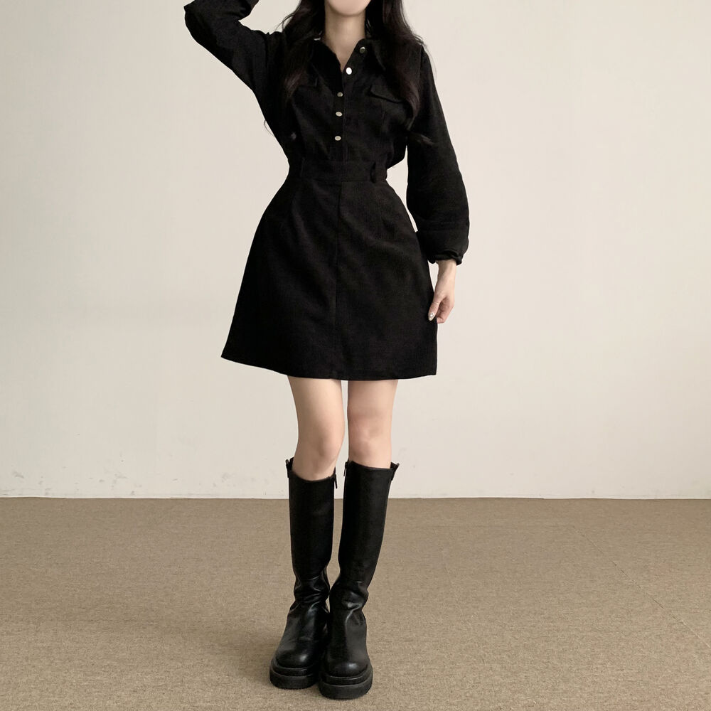 FR2梅 黒いコーデュロイミニワンピース F FR2梅 黒いコーデュロイミニワンピース F 2025年最新】FR2 ミニ