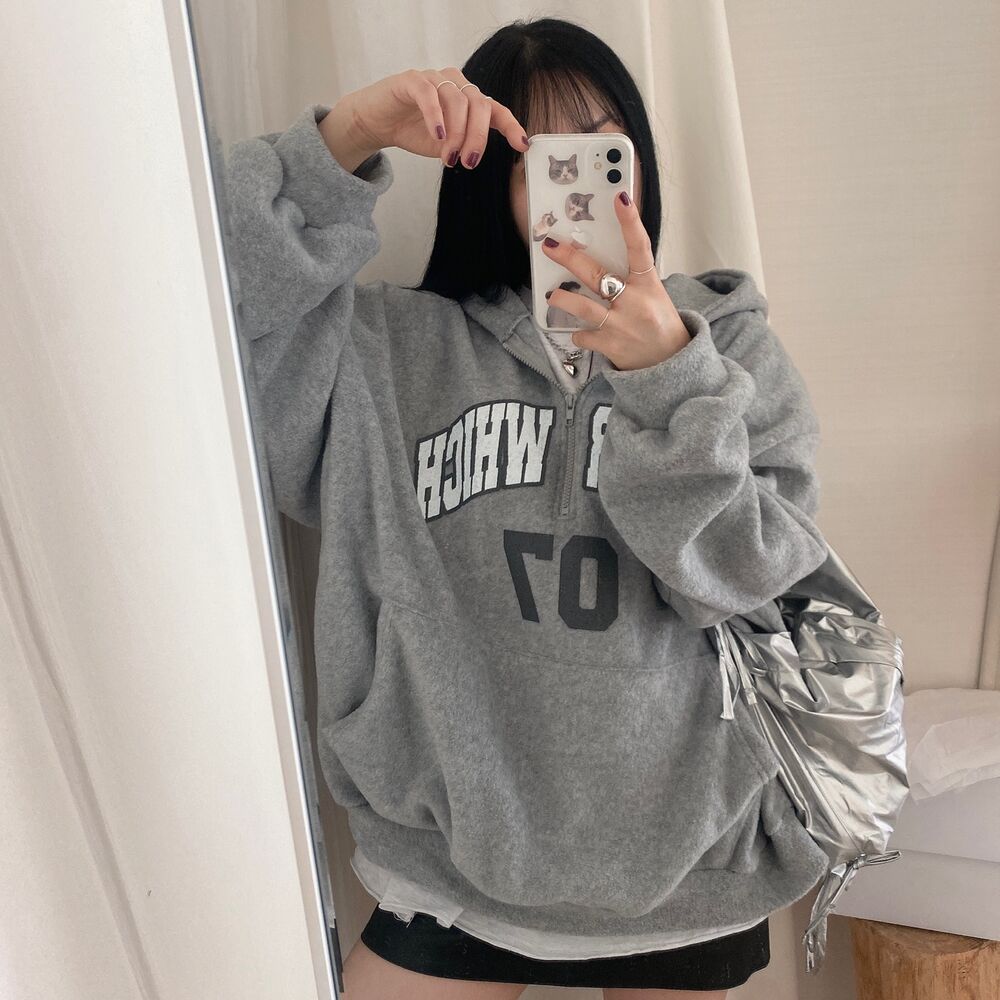 8月迄お値下げブリーフィングレディースハーフジップサイズL 大きいサイズ ハーフジップセーラーカラーニットプルオーバー