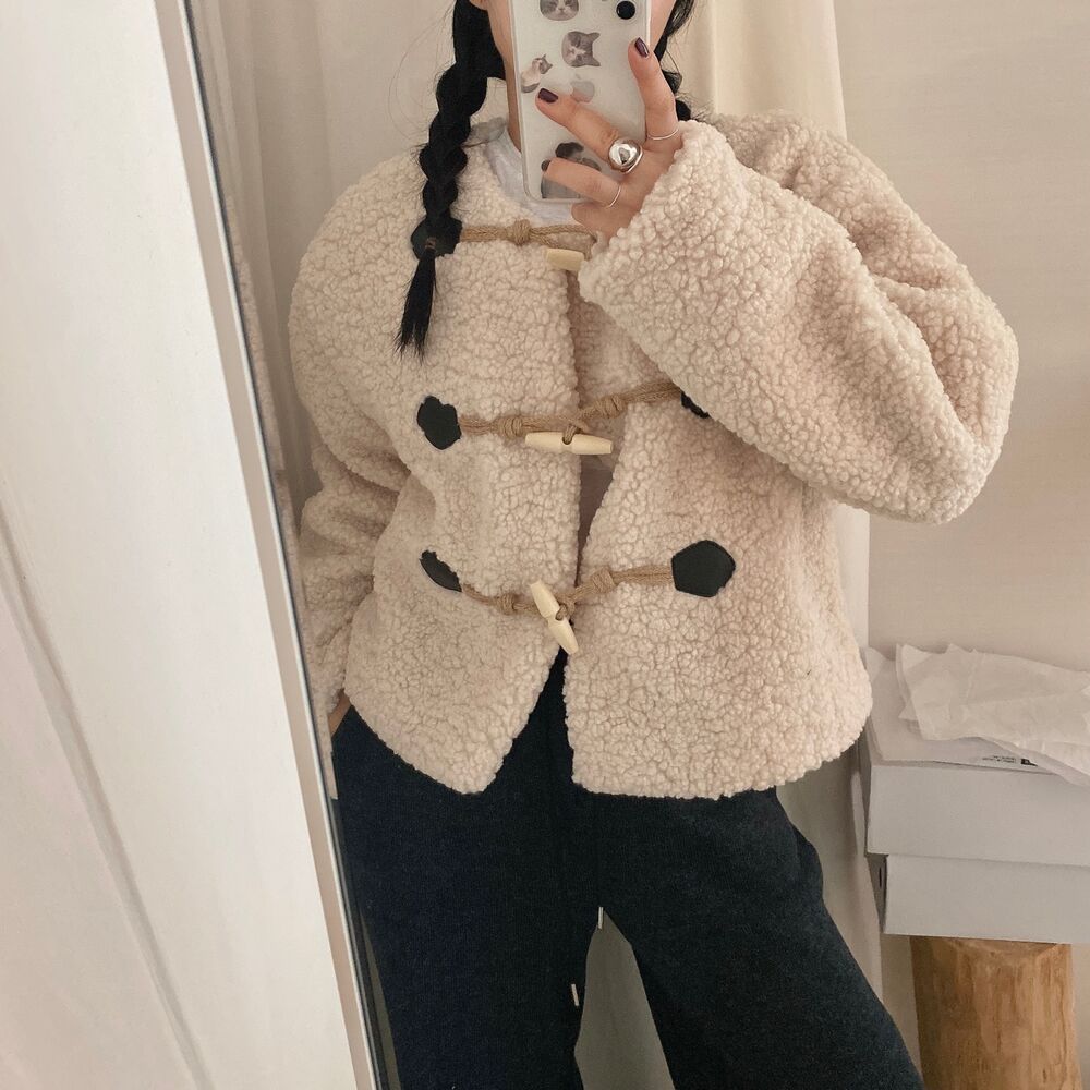 ボアノーカラージャケット | ファッション通販サイト NUGU