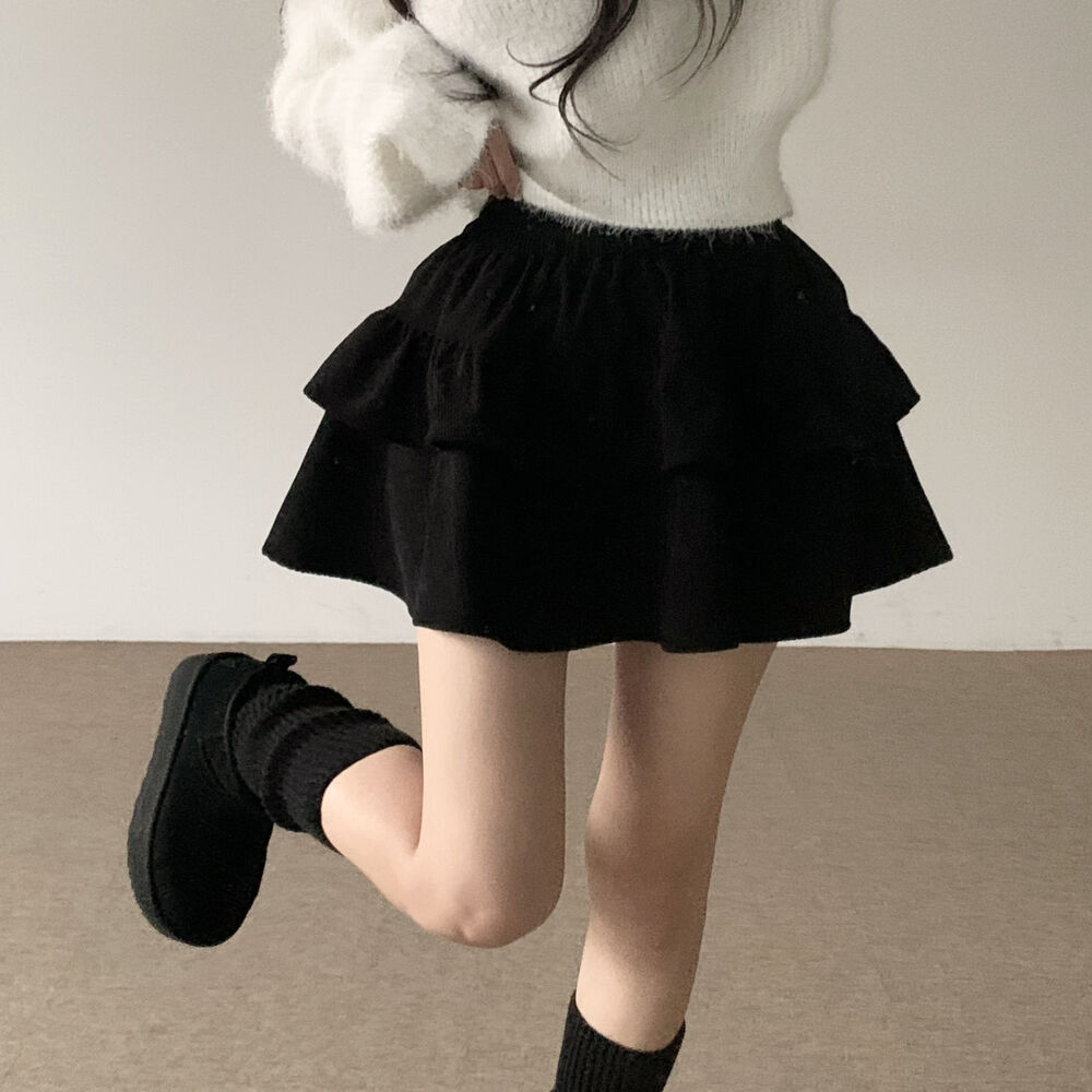 コーデュロイティアードミニスカート | ファッション通販サイト NUGU