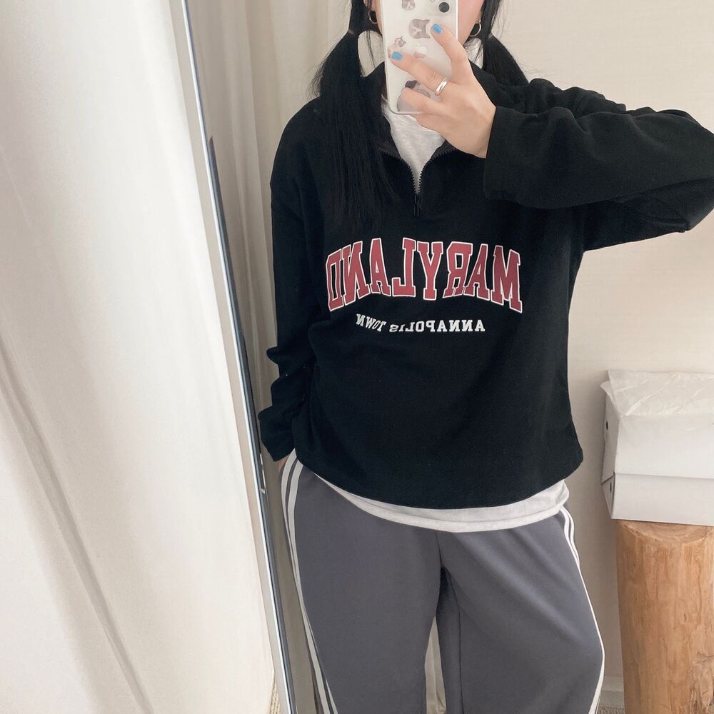 Marylandハーフジップスウェット | ファッション通販サイト NUGU