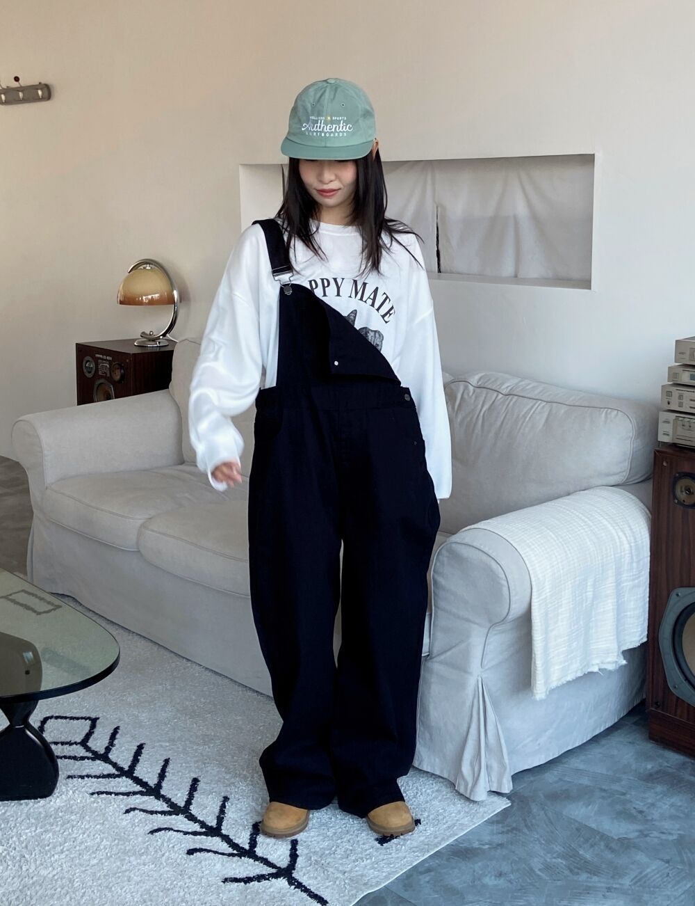 カタリストグレー刺繍セットアップ　ヌビアン カタリストグレー刺繍セットアップ ヌビアン