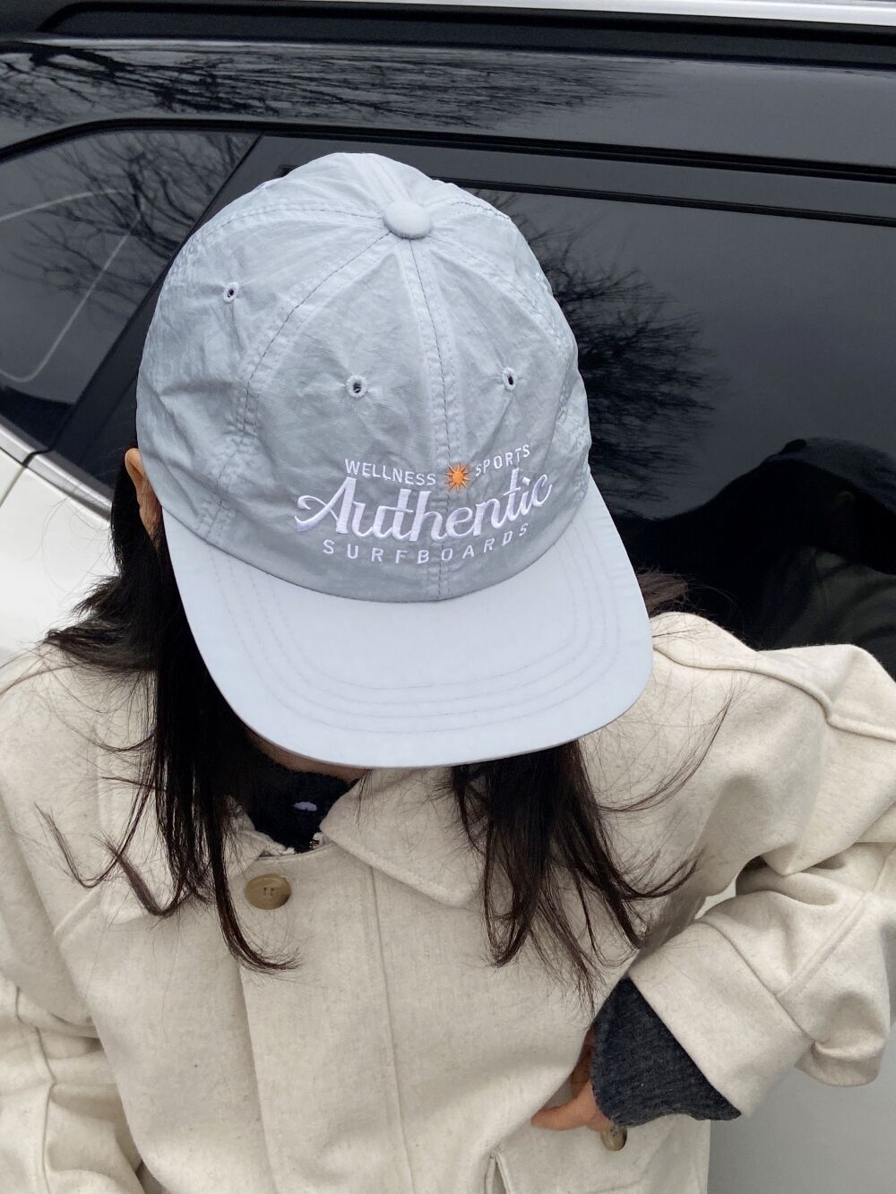 ステッチレタリングキャップ6color | ファッション通販サイト NUGU