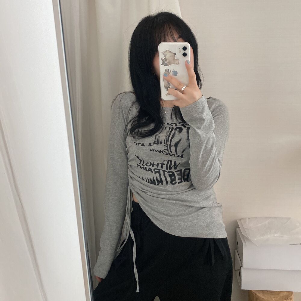 アシンメトリーストリート長袖Tシャツ | ファッション通販サイト NUGU
