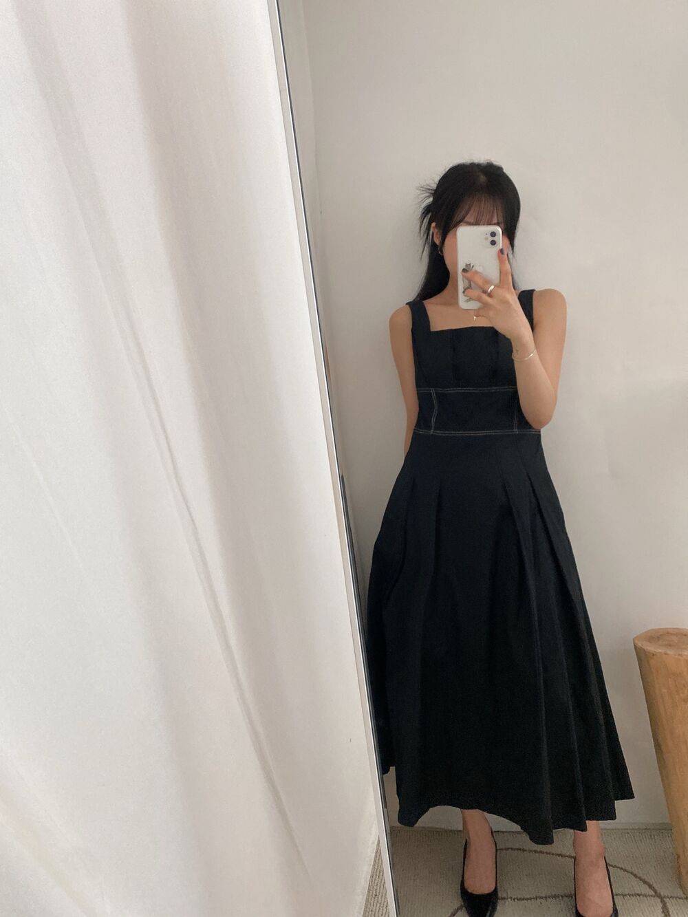 ナチュラル タック ワンピース ノースリーブ 韓国 ロング hr9511 楽天市場】ワンピース ノースリーブワンピース きれいめ