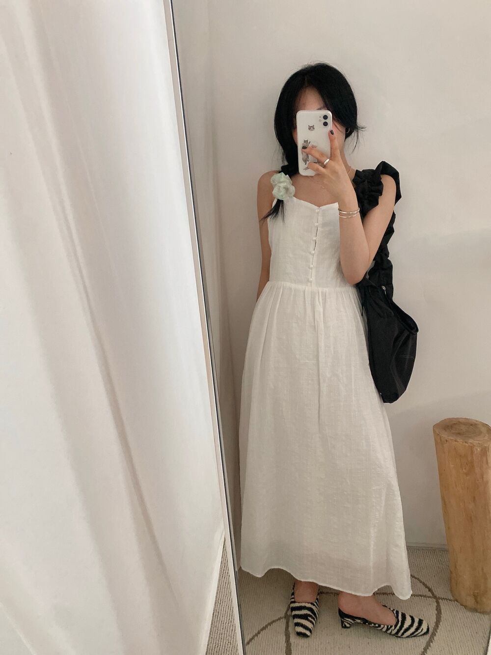 チェックキャミソールロングワンピース | ファッション通販