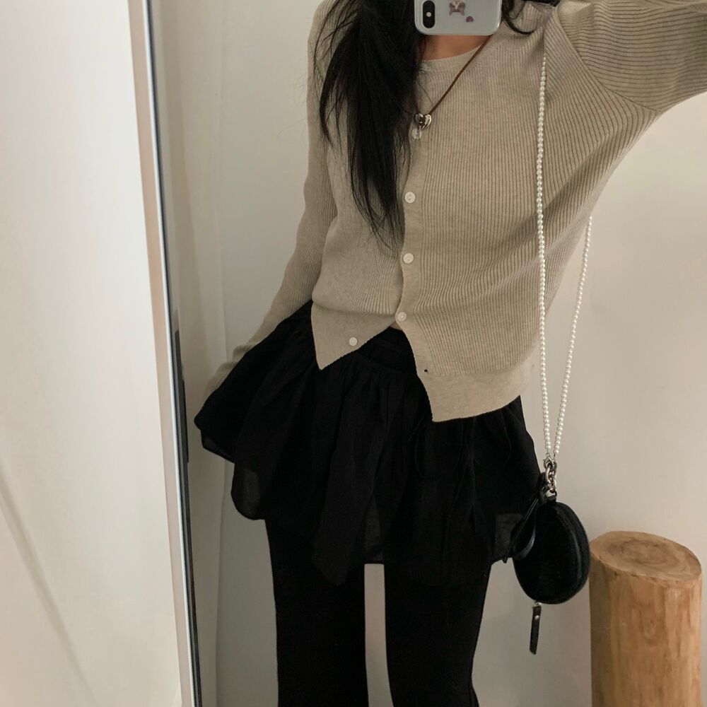 ⭐︎美品⭐︎シースルーリップスカート YUMI KATSURA for CELFORD】ローズシアーフレアスカート(SKIRT
