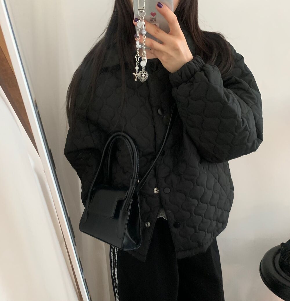 ブラックキルティングダウンジャケット カラーダウンキルティングダウンジャケット | ファッション通販